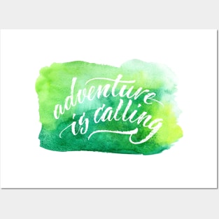 Adventure is calling Posters and Art